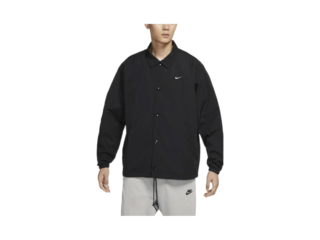 Nike Jackets Black Lapel Moderate Other