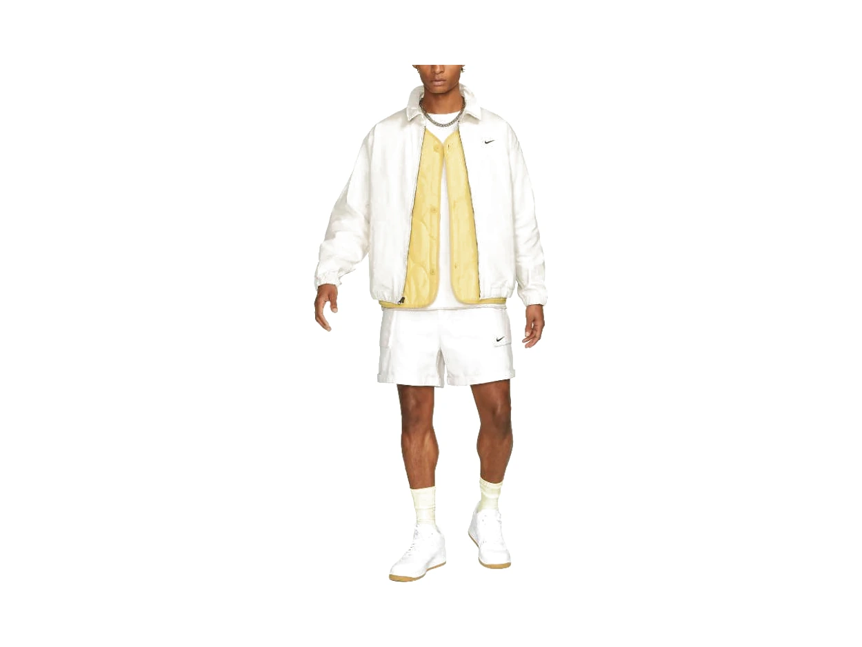 Nike Jackets White Lapel Moderate Other