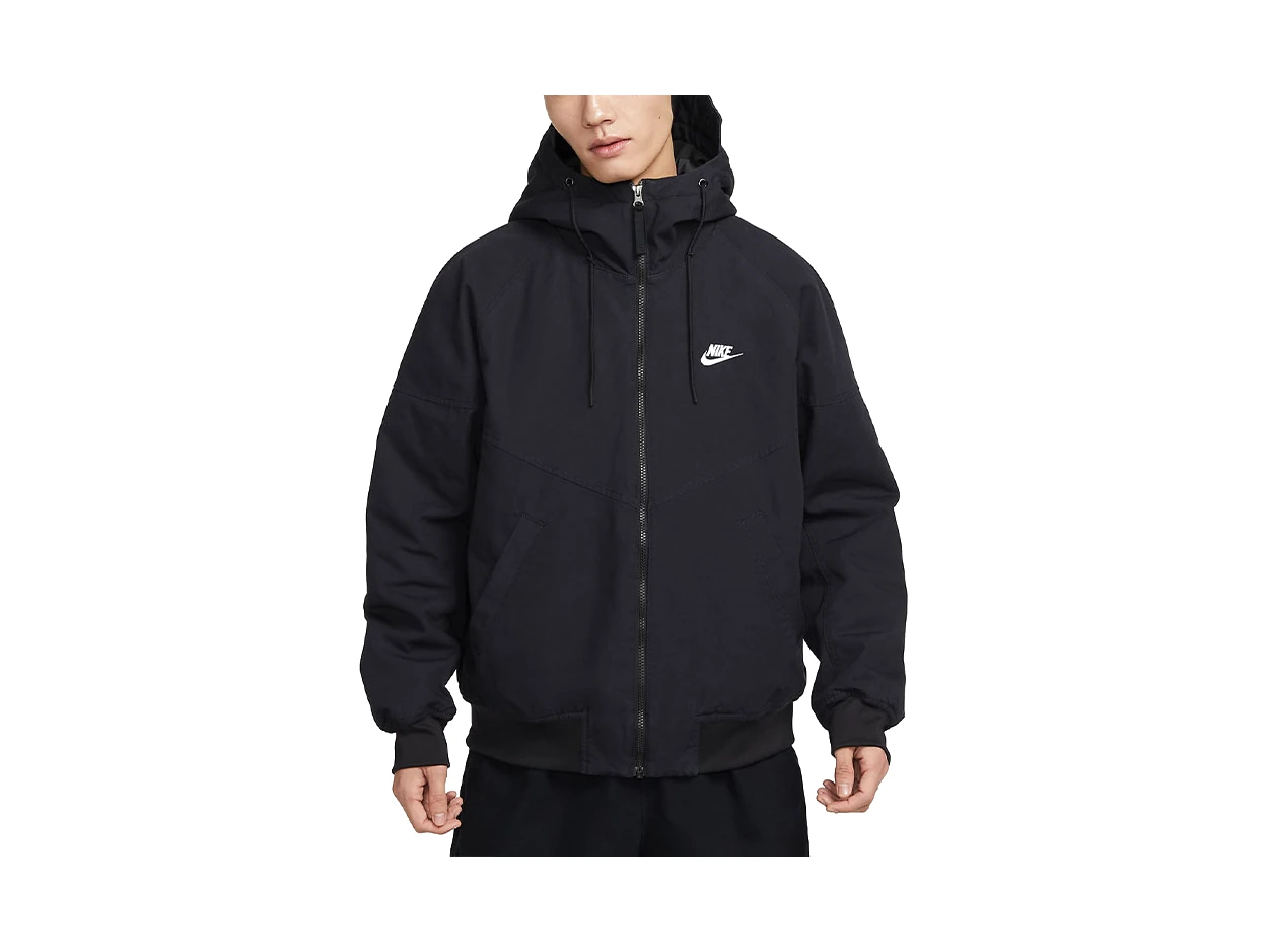 Nike Jackets Black Hooded