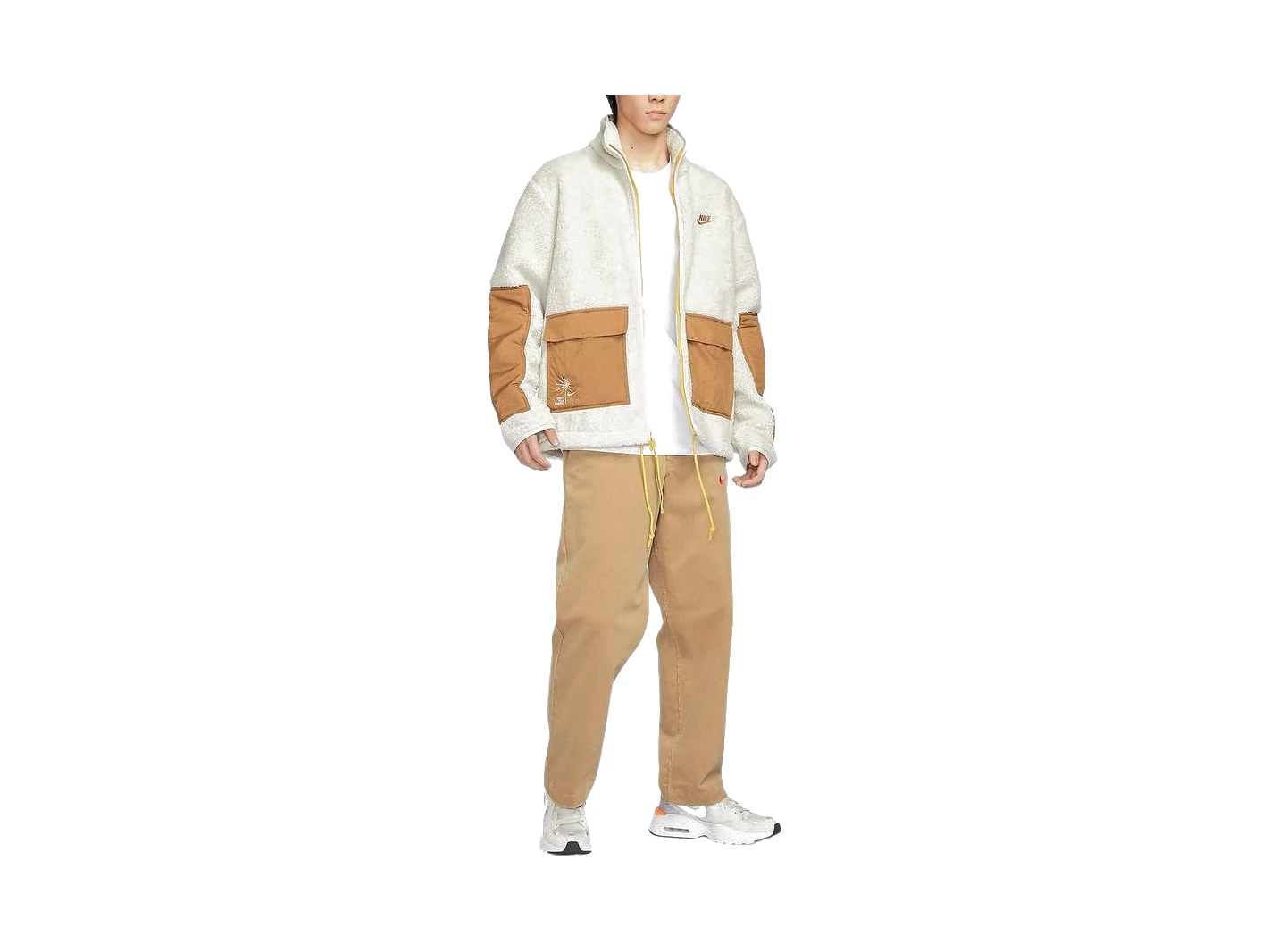 Nike Jackets Apricot Stand Collar