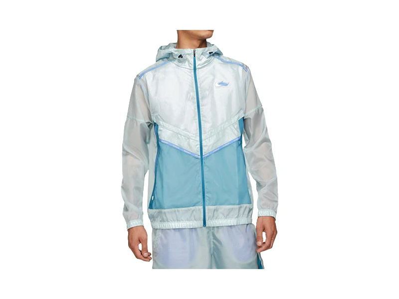 Nike Jackets Blue Hooded