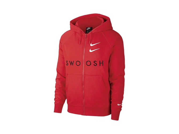 Nike Jackets Red Hooded Moderate Other