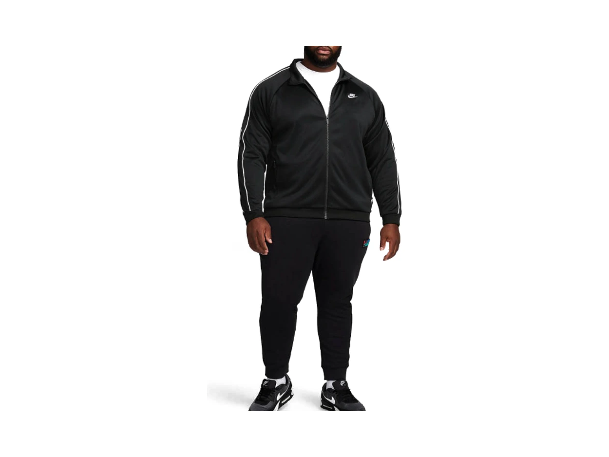 Nike Jackets Black Stand Collar Moderate