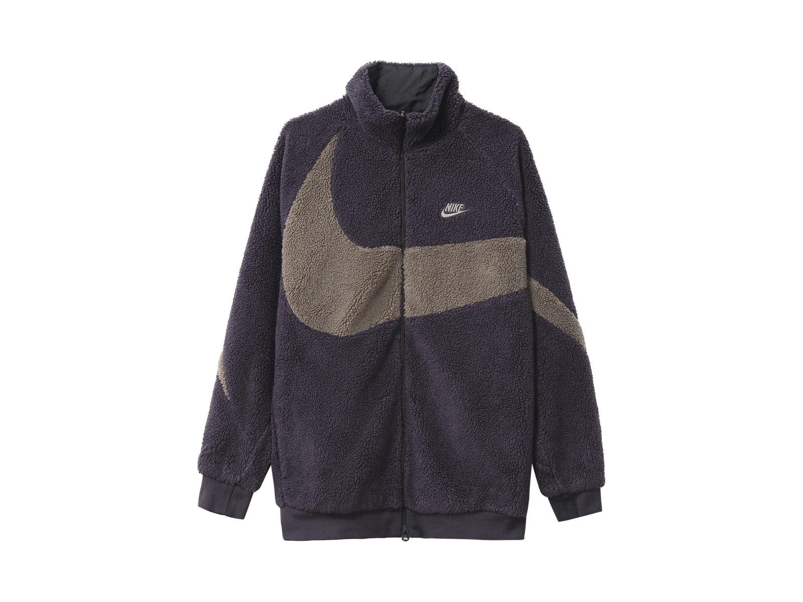 Nike Big Swoosh Reversible Boa Jacket