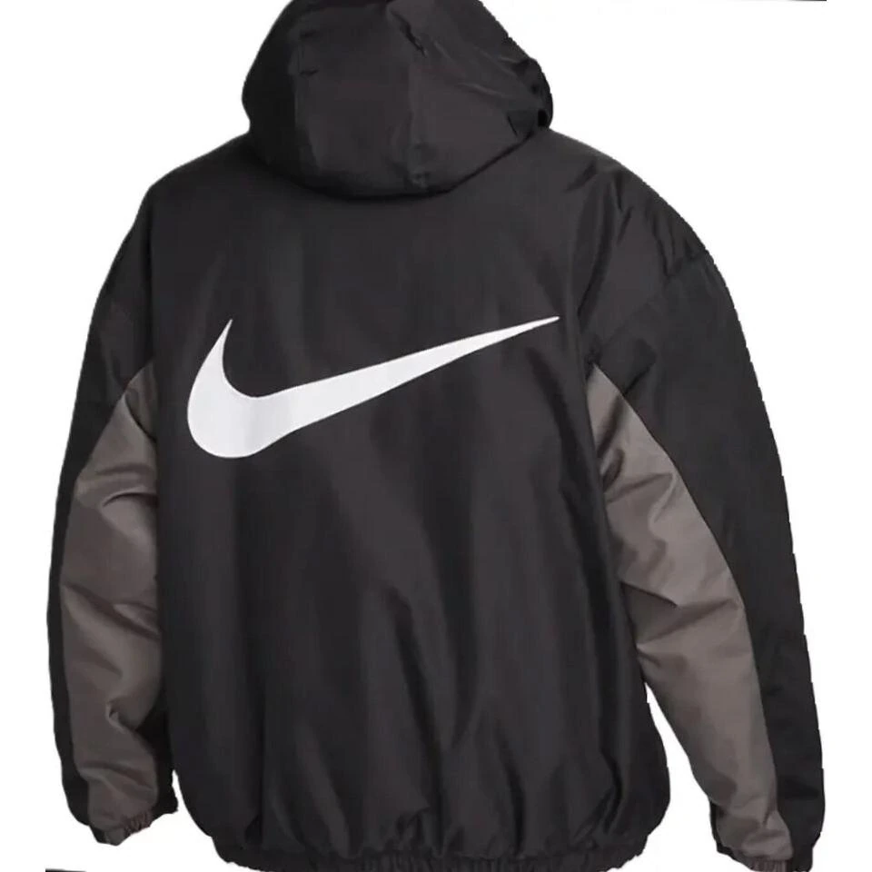 Nike Jackets Black Hooded
