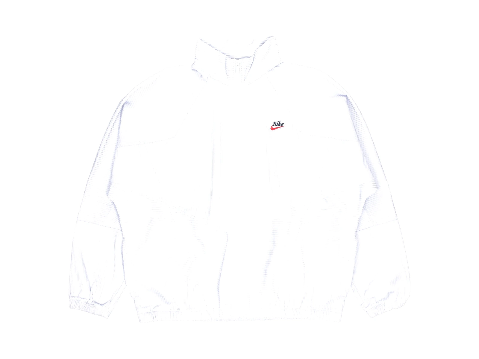 Nike Jackets Light Blue Stand Collar