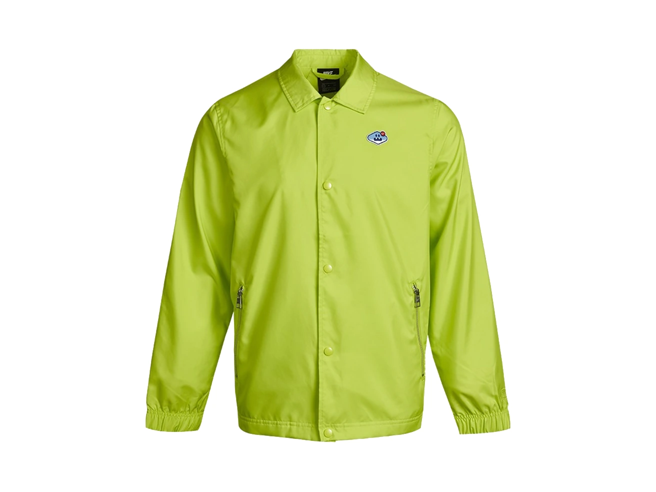 Nike Jackets Green Lapel Moderate Other