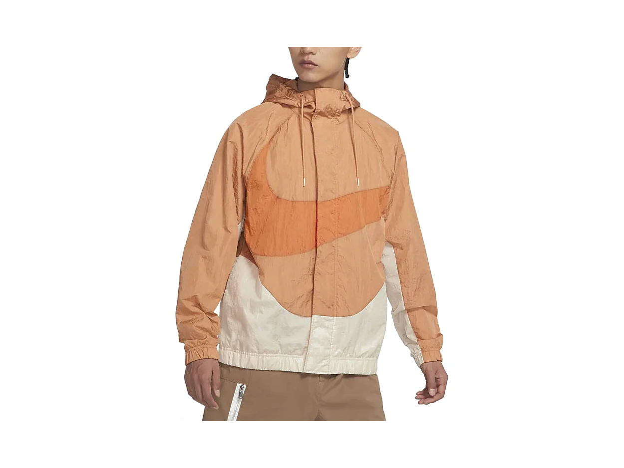 Nike Jackets Orange Hooded