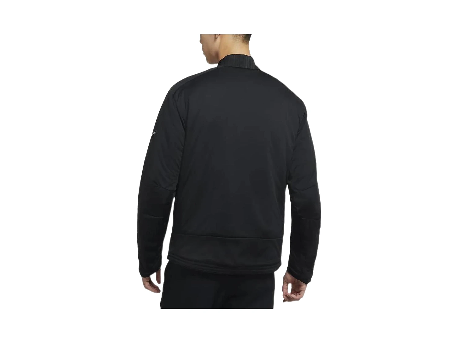Nike Jackets Black Baseball Collar