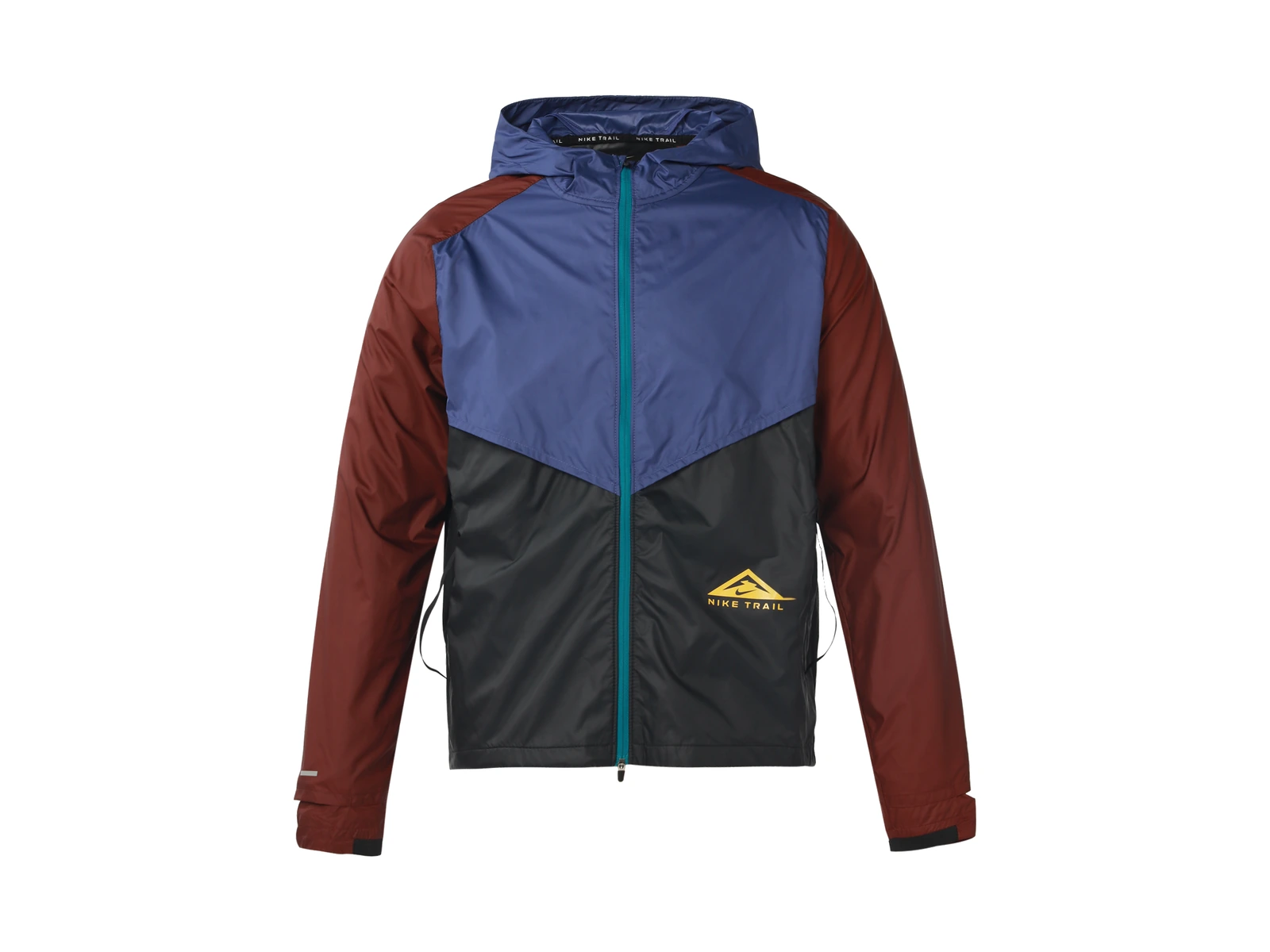 Nike Jackets Purple Black Hooded Thin