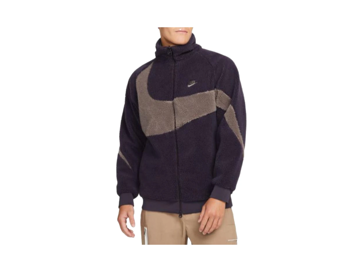Nike Big Swoosh Reversible Boa Jacket