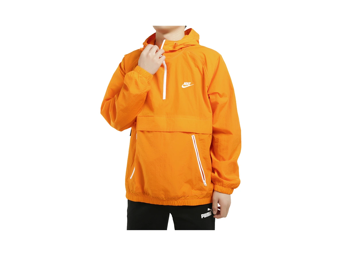 Nike Jackets Orange Hooded Moderate