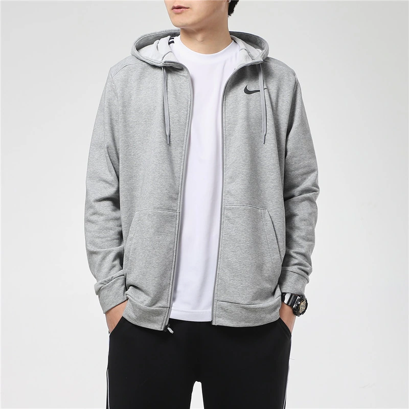 Nike Jackets Light Gray Hooded