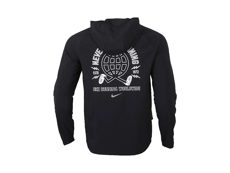 Nike Jackets Black Hooded Moderate Other