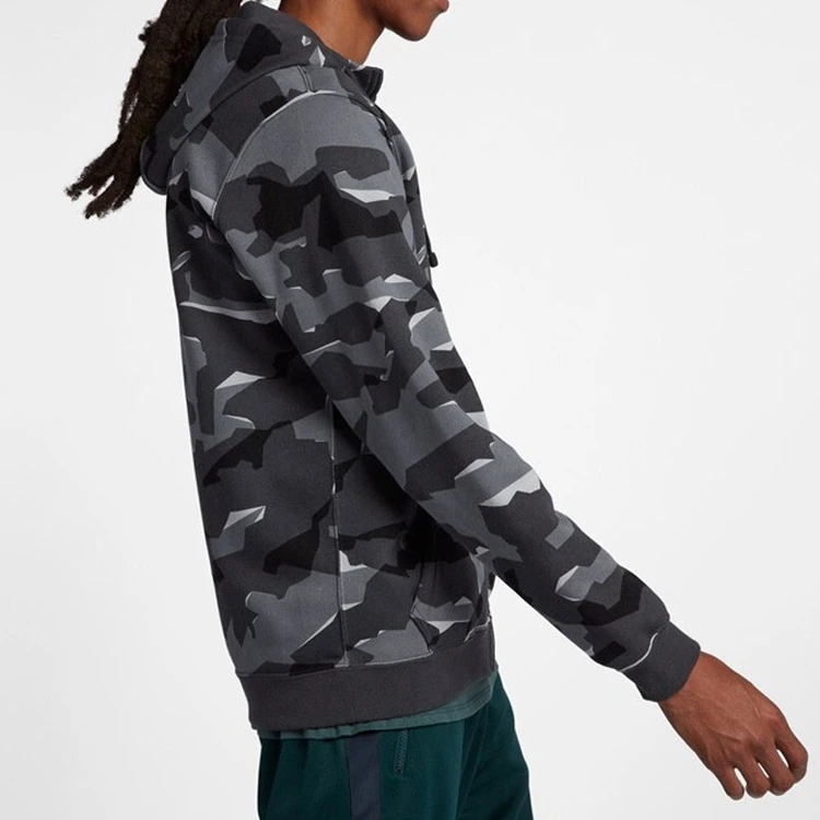 Nike Jackets Gray Black Hooded Moderate
