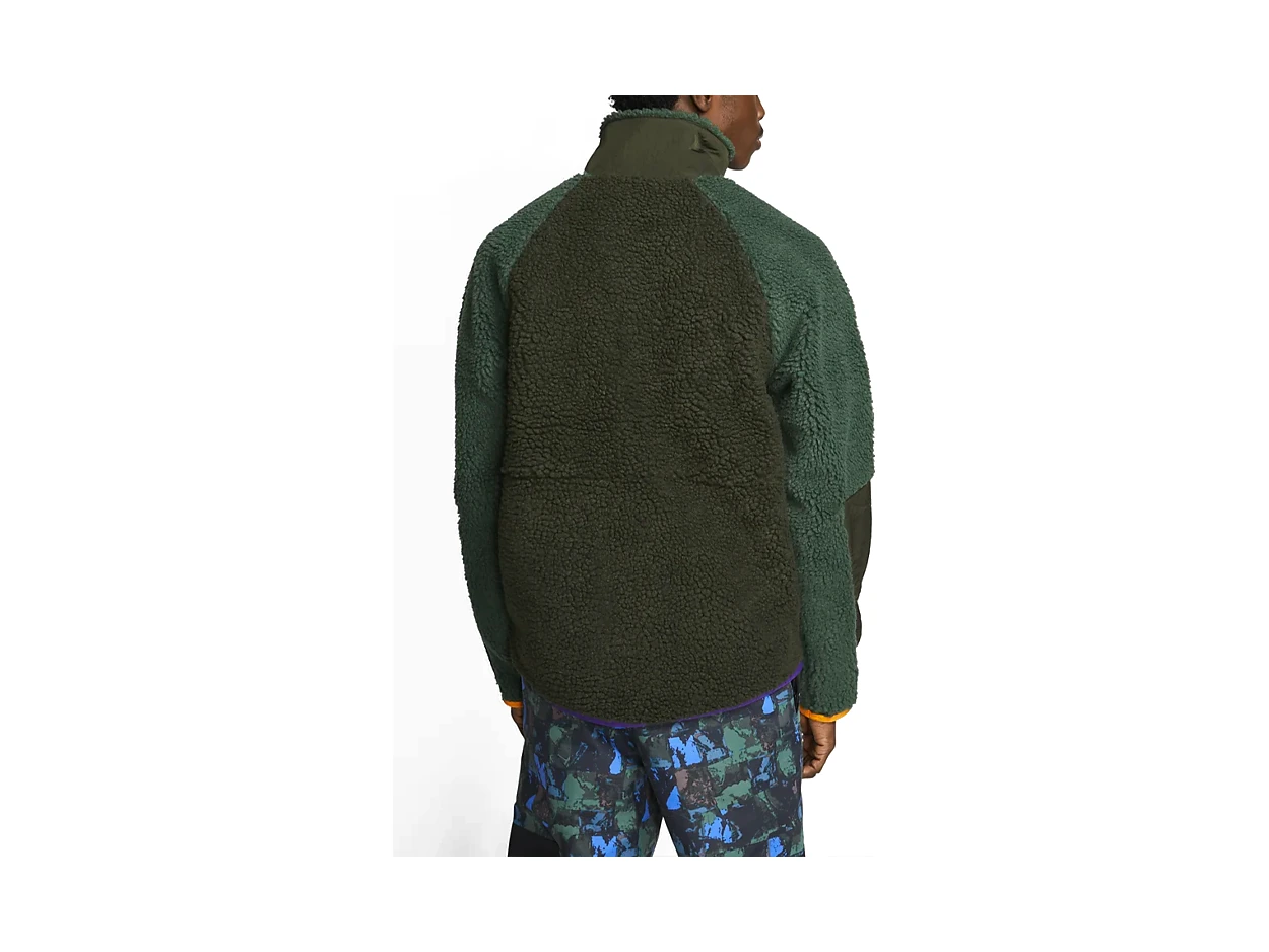 Nike Jackets Green Stand Collar Moderate
