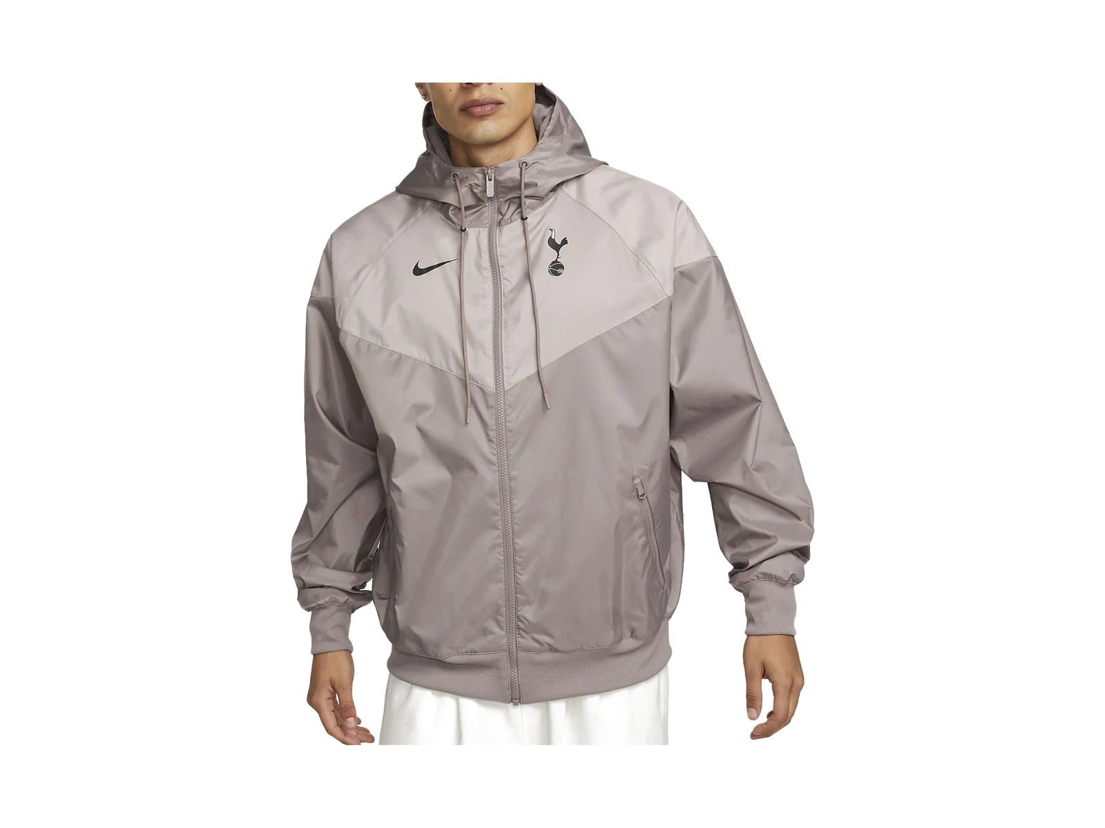 Nike Jackets Taupe Hooded Moderate Other
