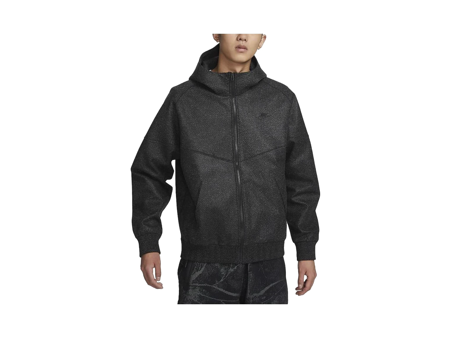 Nike Jackets Black Hooded