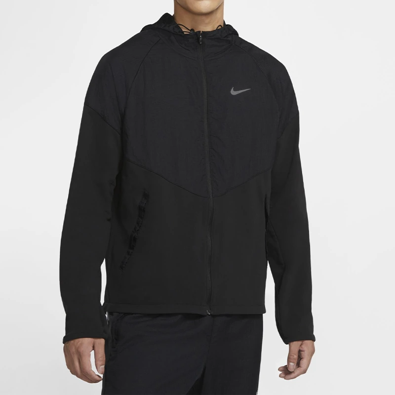 Nike Jackets Black Hooded