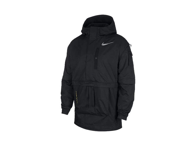 Nike Logo Print Big Pocket Sports Hooded