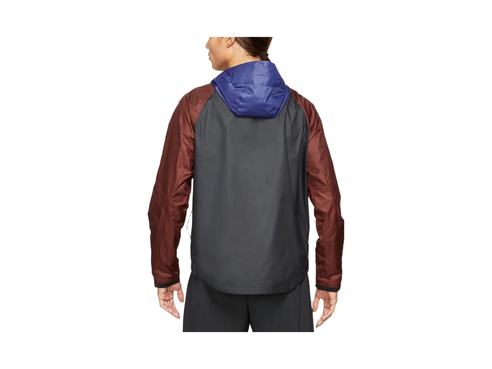 Nike Jackets Purple Black Hooded Thin