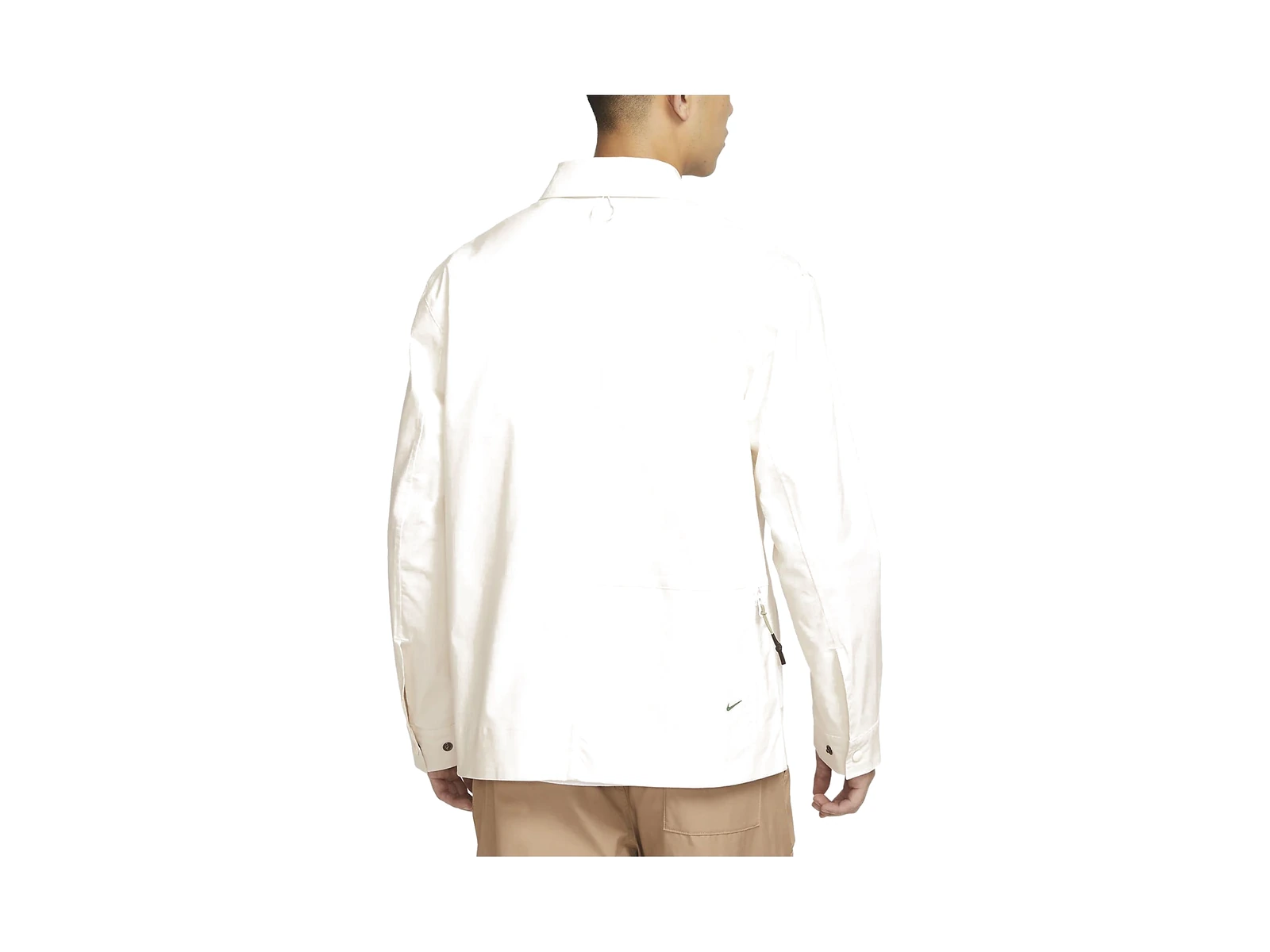 Nike Jackets Light Ivory White Lapel