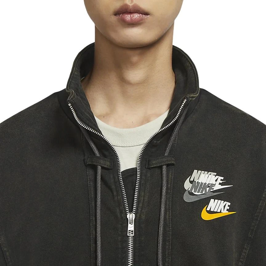 Nike Jackets Black Stand Collar Moderate