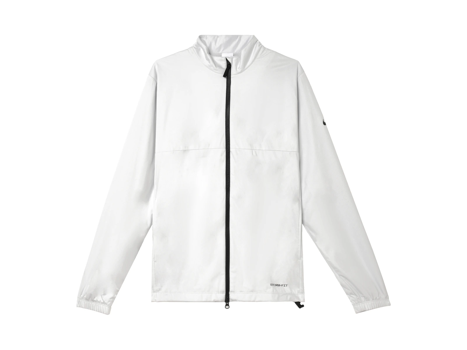 Nike Jackets White Stand Collar Moderate
