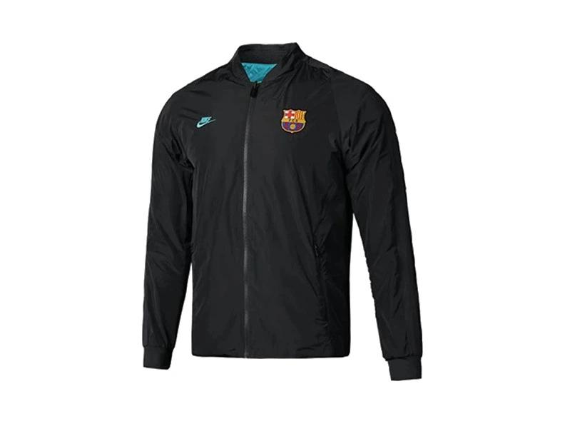 Nike Jackets Black Baseball Collar