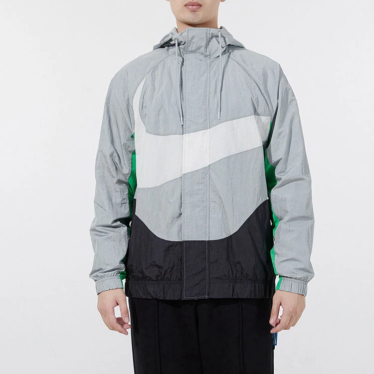 Nike Jackets Gray Hooded