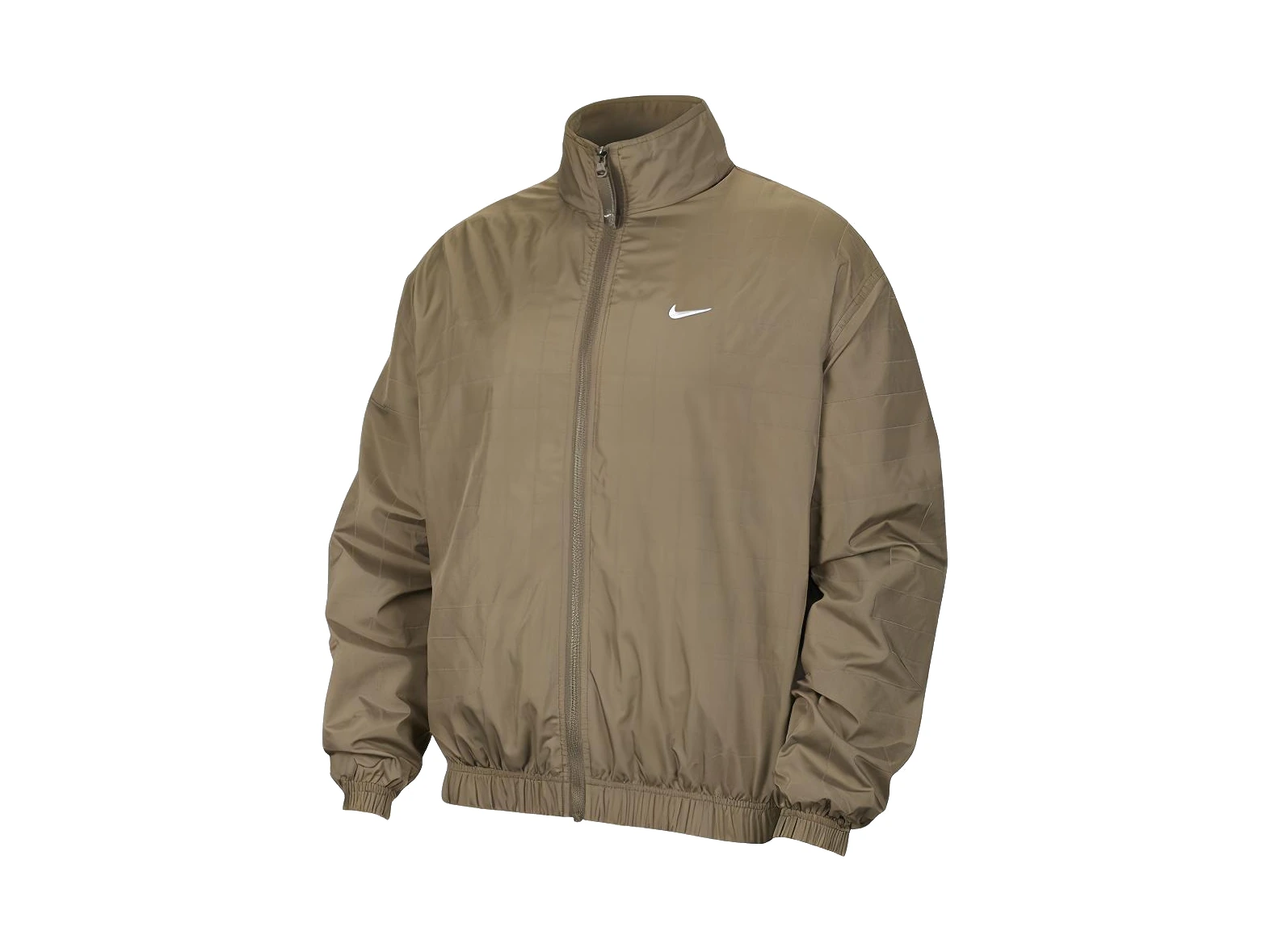 Nike Jackets Olive Gray Stand Collar