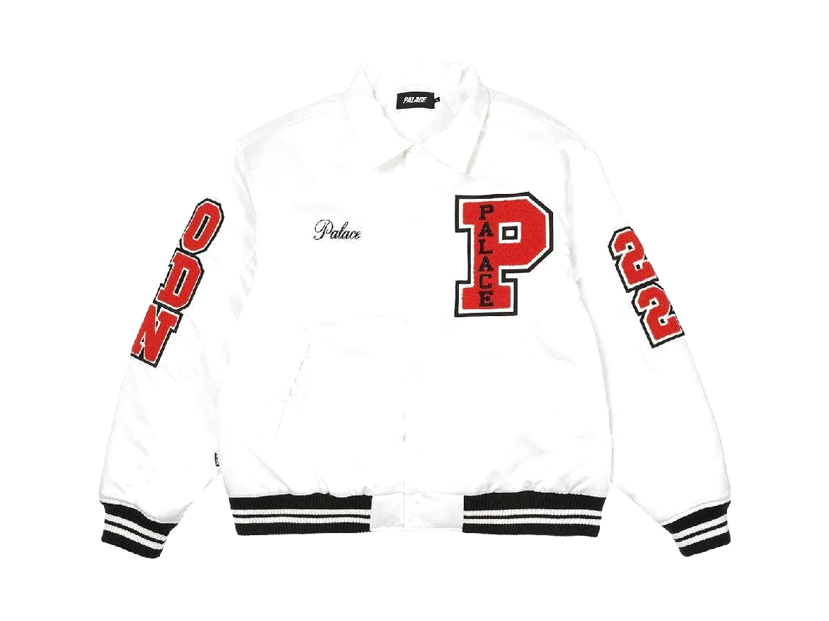 Palace Satin Varsity Jacket