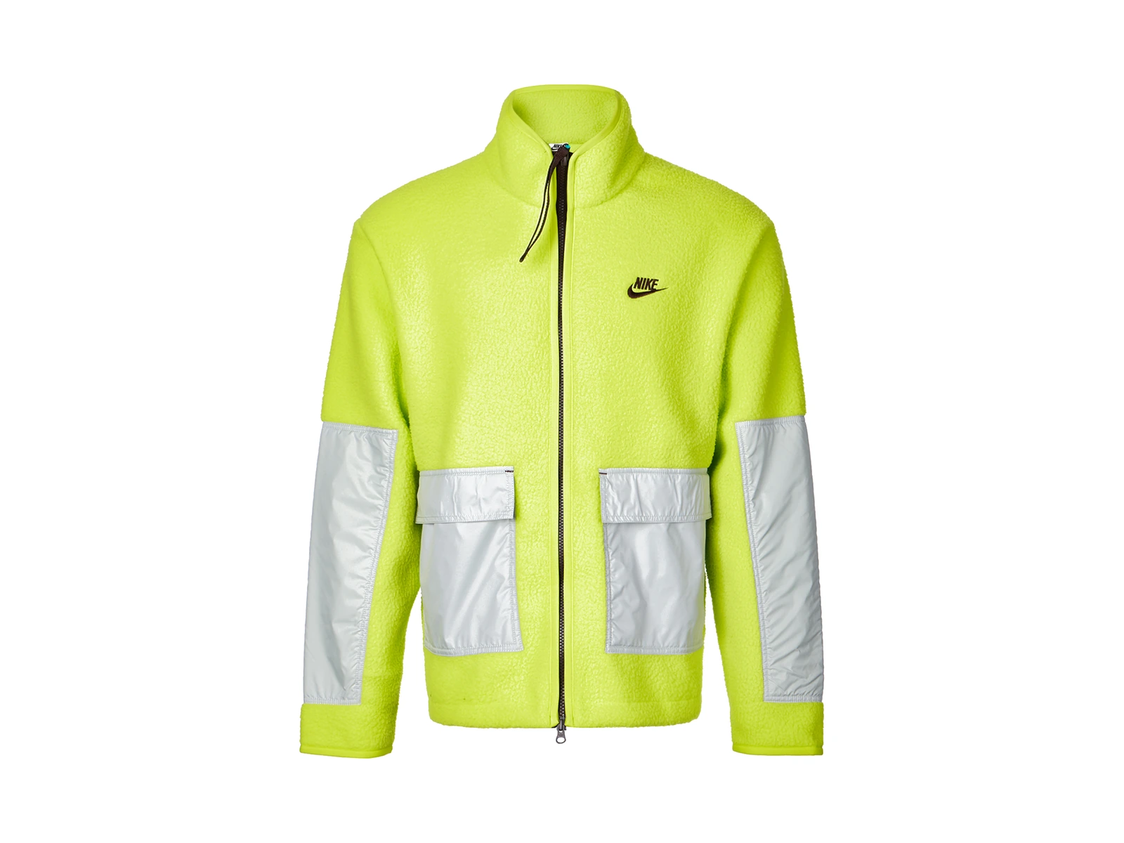 Nike Jackets Green Stand Collar Moderate