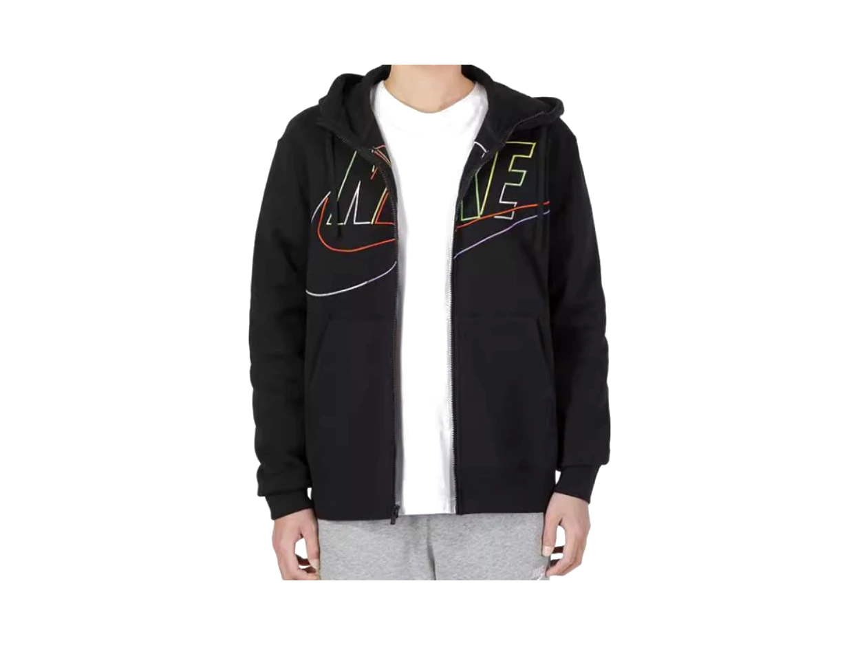 Nike Jackets Black Hooded Moderate Other