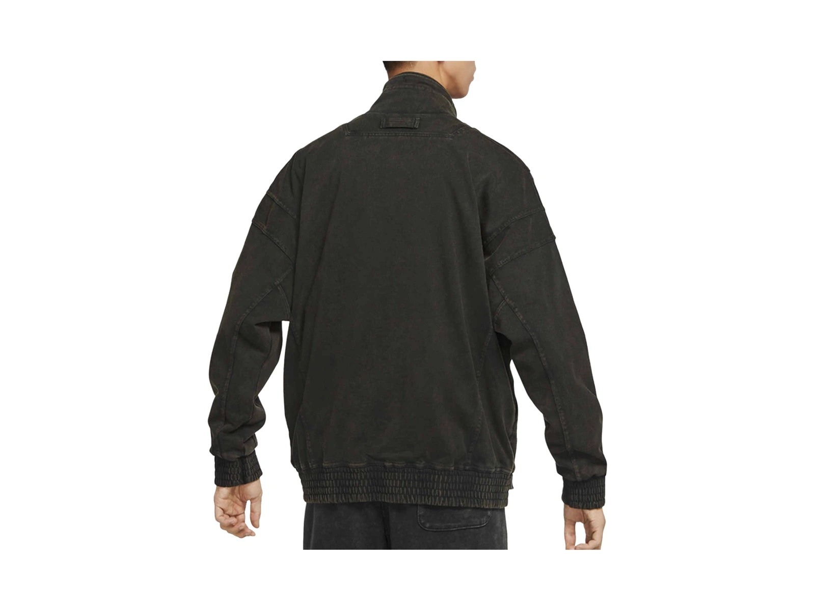Nike Jackets Black Stand Collar Moderate