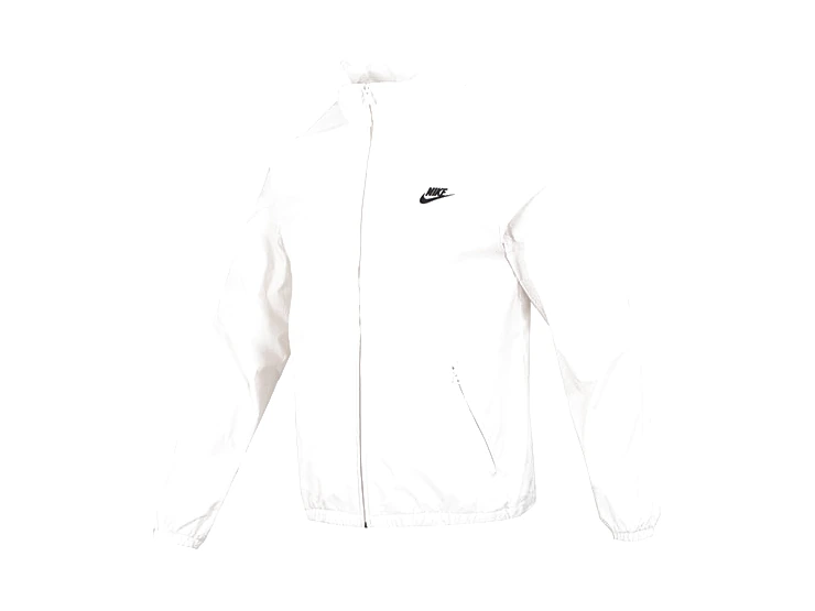 Nike Jackets White Stand Collar Moderate