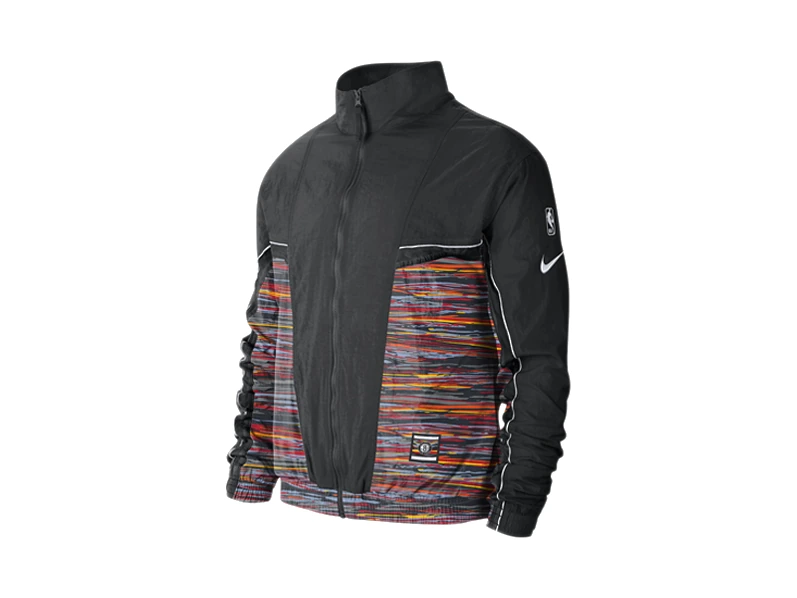 Nike Jackets Black Stand Collar Moderate