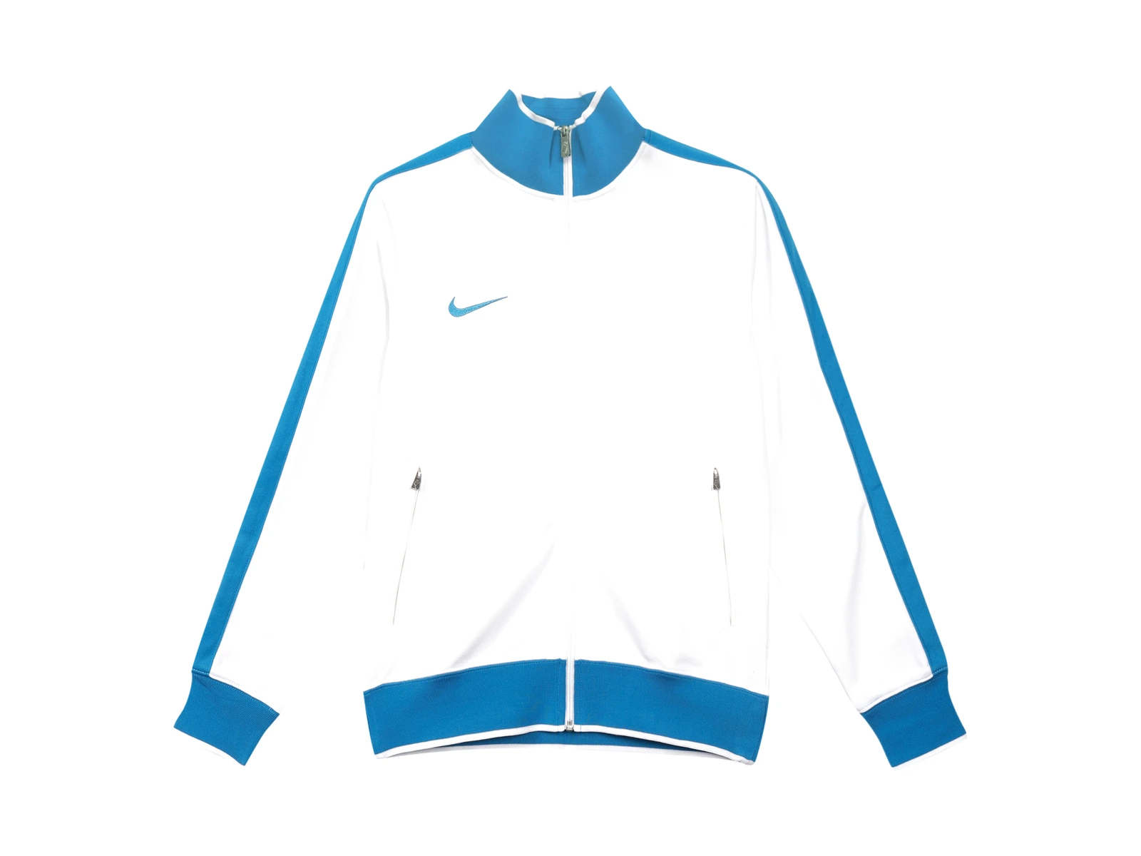 Nike Jackets White Stand Collar Moderate