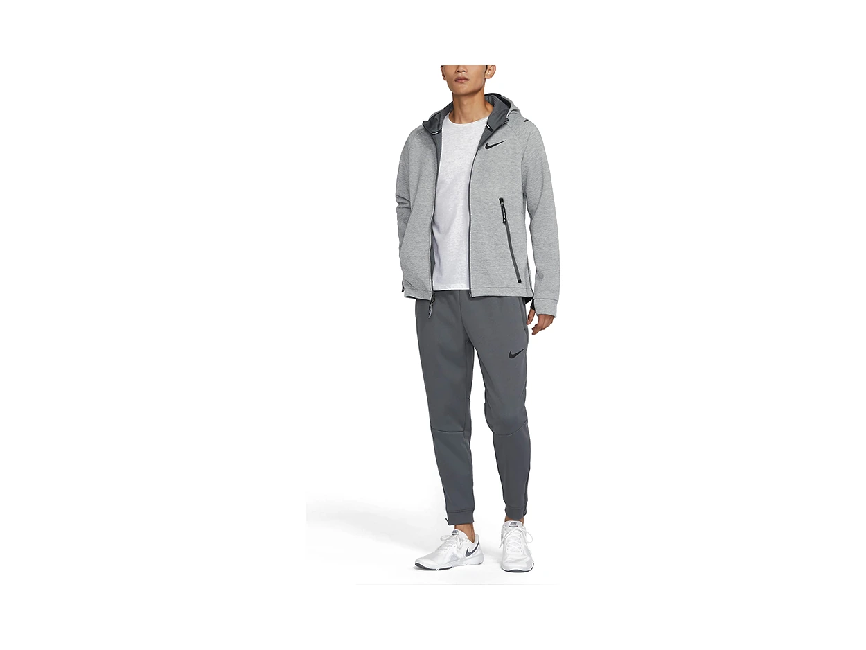 Nike Jackets Gray Hooded