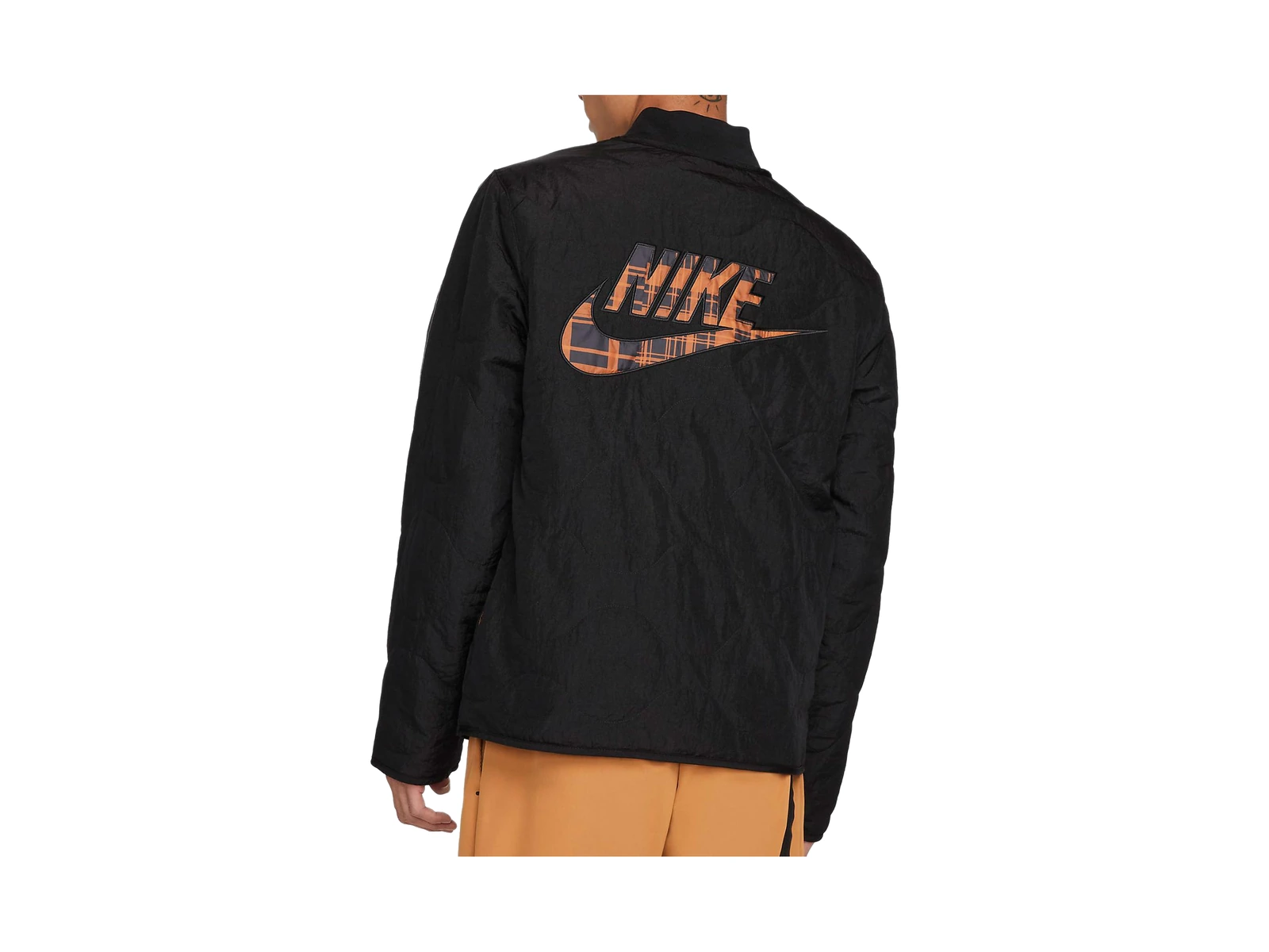 Nike Jackets Black Baseball Collar