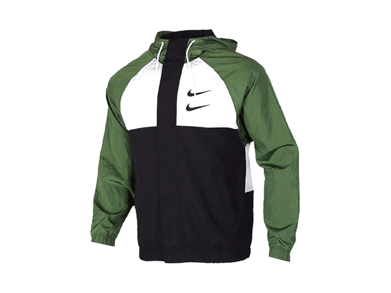 Nike Jackets Green Hooded Moderate Other