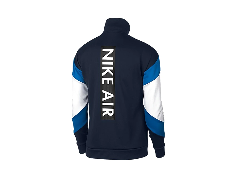 Nike Jackets Dark Blue Stand Collar