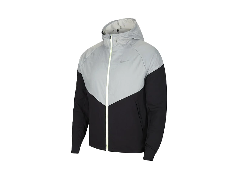 Nike Jackets Black Gray Hooded