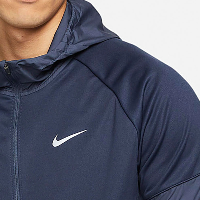 Nike Miler Jackets Dark Blue Hooded