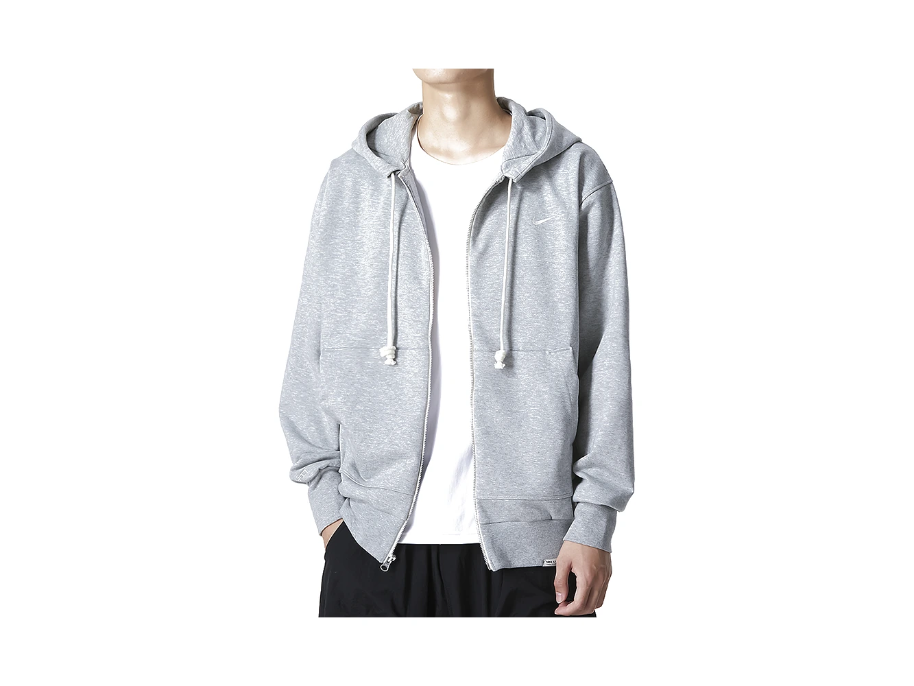 Nike Dri-Fit Jackets Gray Hooded